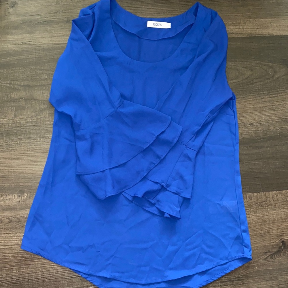 Dark Royal Blue dress shirt